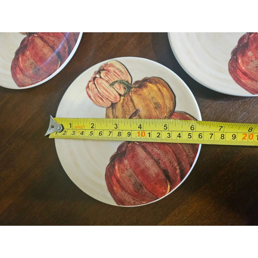 Pottery Barn Appetizer Plates 6.5
